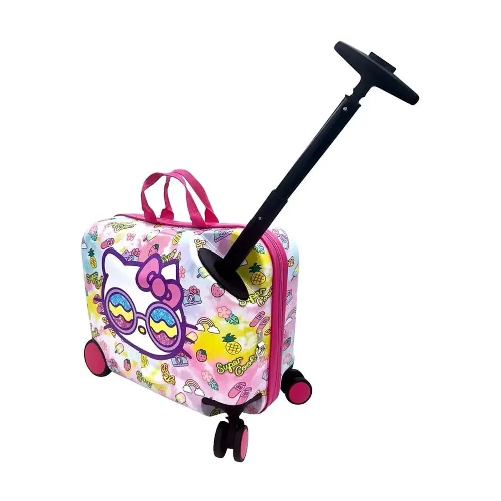 NWT❤️Hello Kitty 2-in-1 Kids 18” Suitcase & Ride-On Luggage